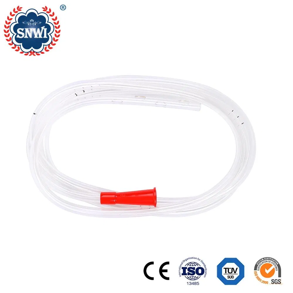Venta directa de fábrica de catéter de alimentación gástrica desechable de PVC médico tubo de Ryle