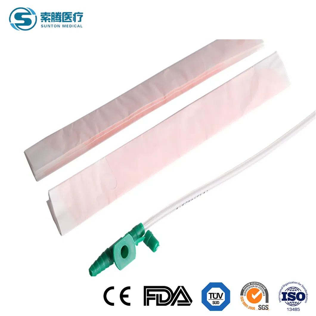 Catéter de succión de flema estéril de vacío, China, con marcas graduadas redondas, fabricación de catéter de succión ODM OEM, catéter de succión quirúrgica personalizado