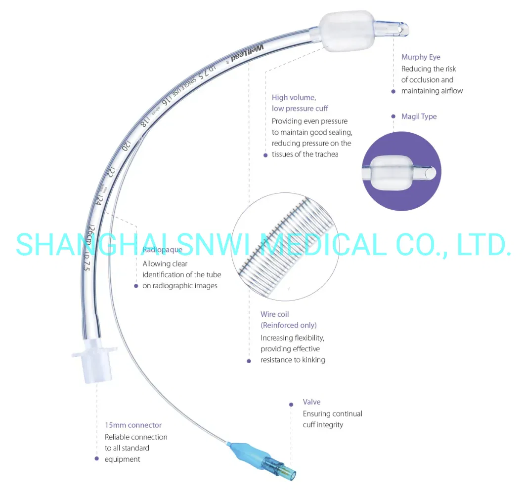 Línea de producción tubo endotraqueal