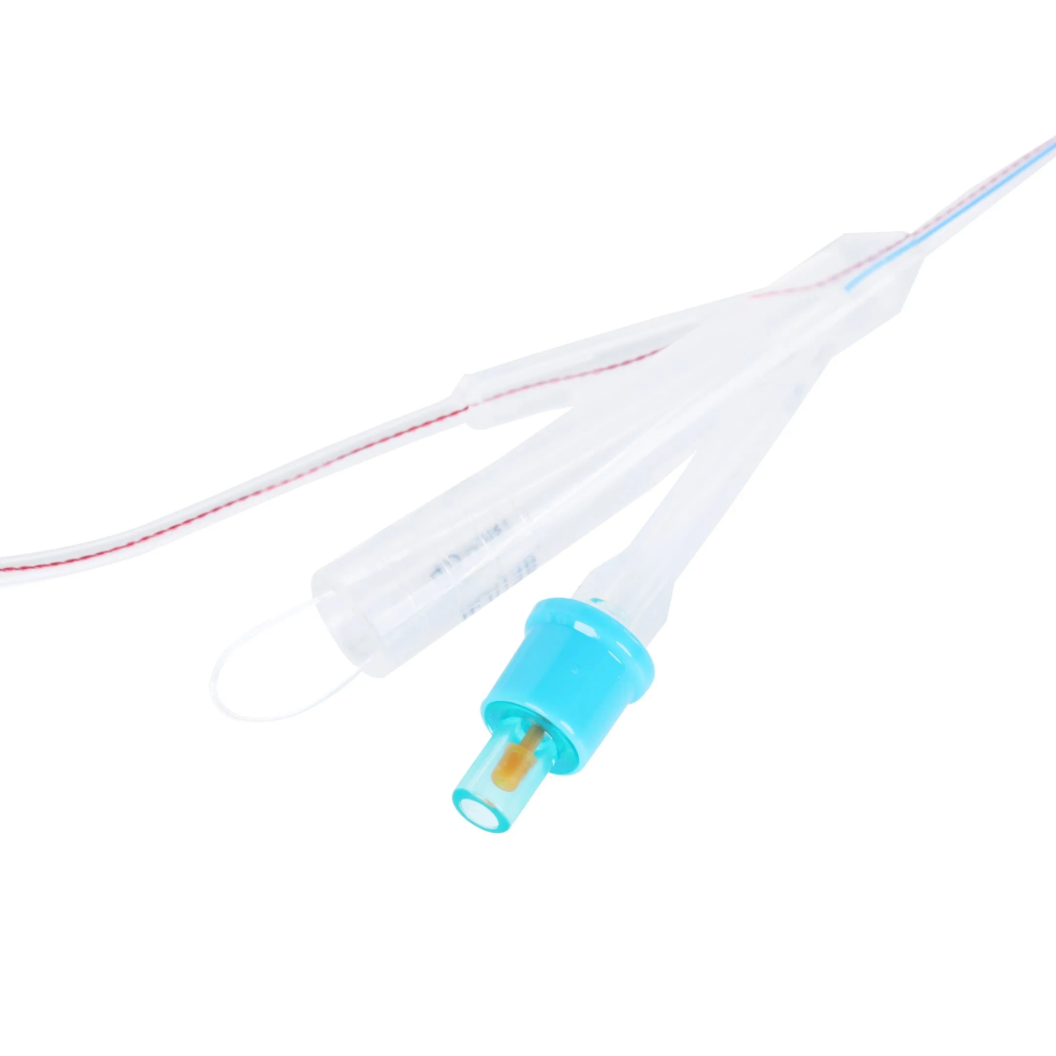 3ml 5ml 30ml Catéter de Foley de silicona con sensor de temperatura