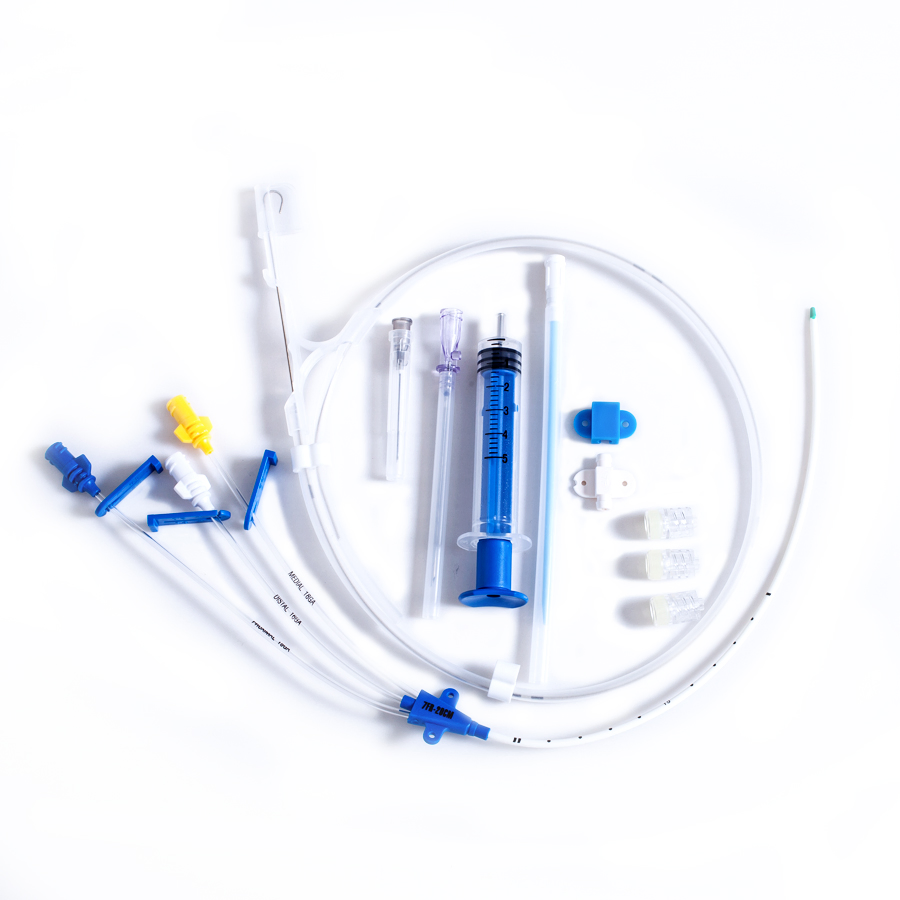 Kit de Catéter Venoso Central de Triple Lumen 7 Fr 20cm