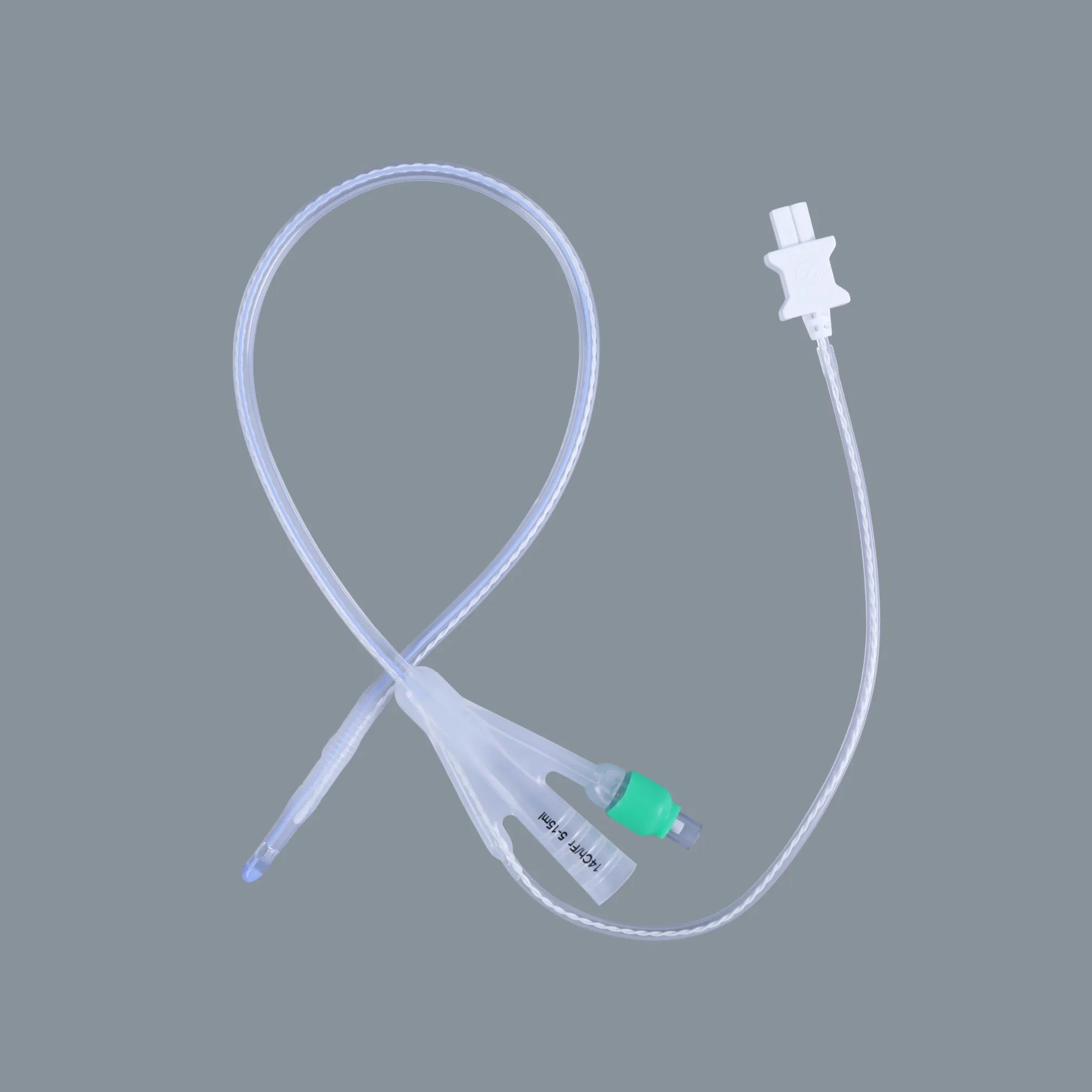 Catéter de Foley de silicona desechable con sensor de temperatura Catéter uretral termométrico