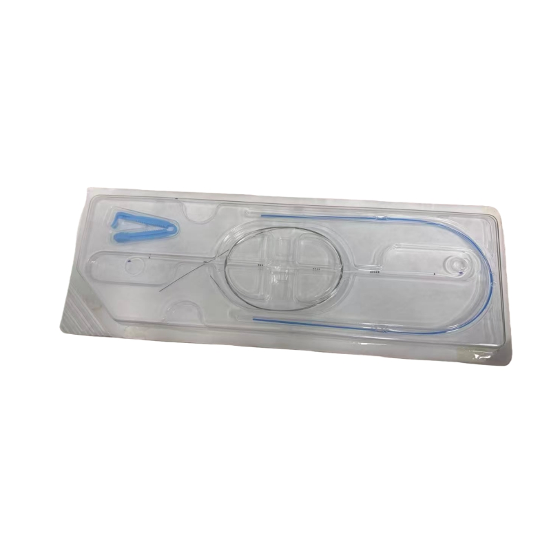 Catéter uretral combinado de estente ureteral en forma de doble J de grado médico desechable