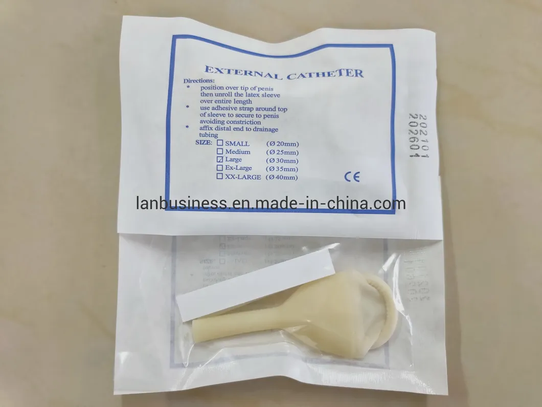 Catéter Externo de Orina Masculino Médico