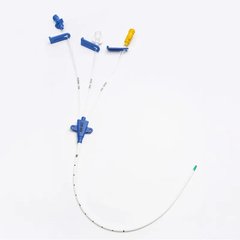 Kit desechable de catéter venoso central competitivo de triple lumen productos de anestesia