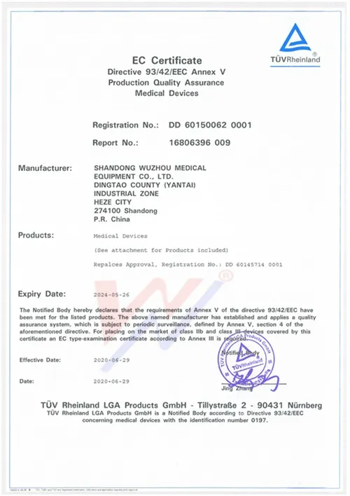 Certificación de Catéteres