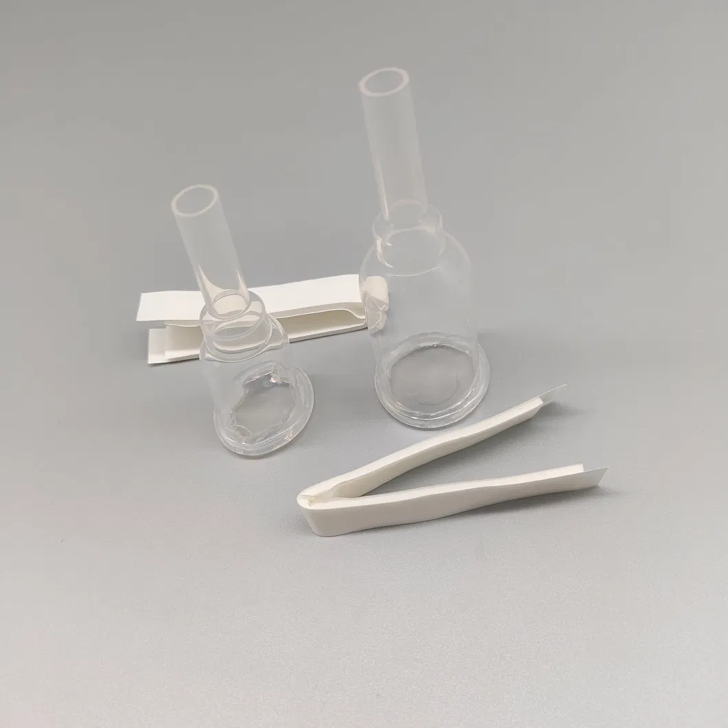 Desechables-médicos-suministros esterilizados catéter de Incontinencia externa de silicona masculina
