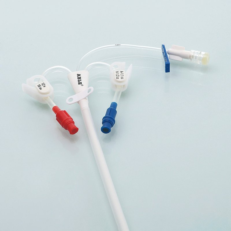 Kit de catéter de diálisis hemodiálisis desechable para uso médico al por mayor