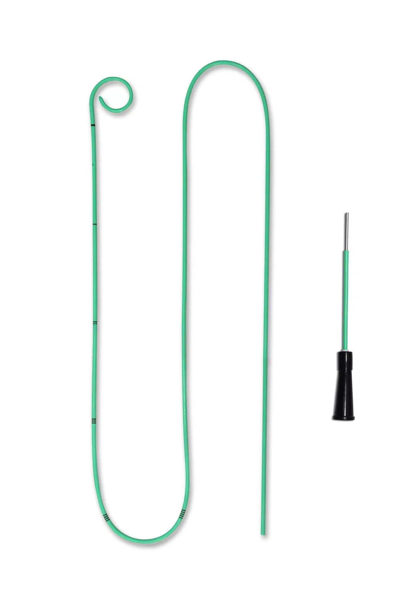 Catéter Pigtail desechable fabricado en China, estent ureteral anti incrustación, dispositivo clínico desechable personalizado