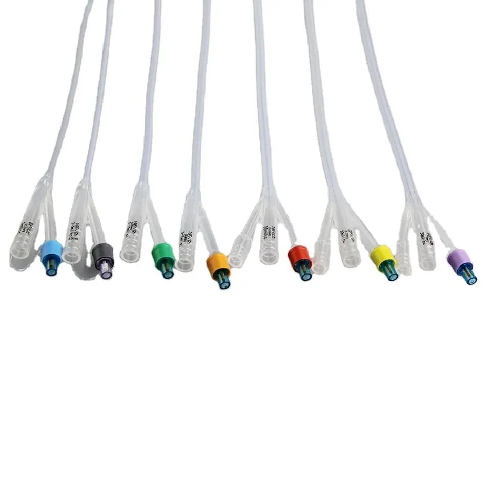 Calidad Premium 100% Catéter Foley de Silicona Completa 2-Way
