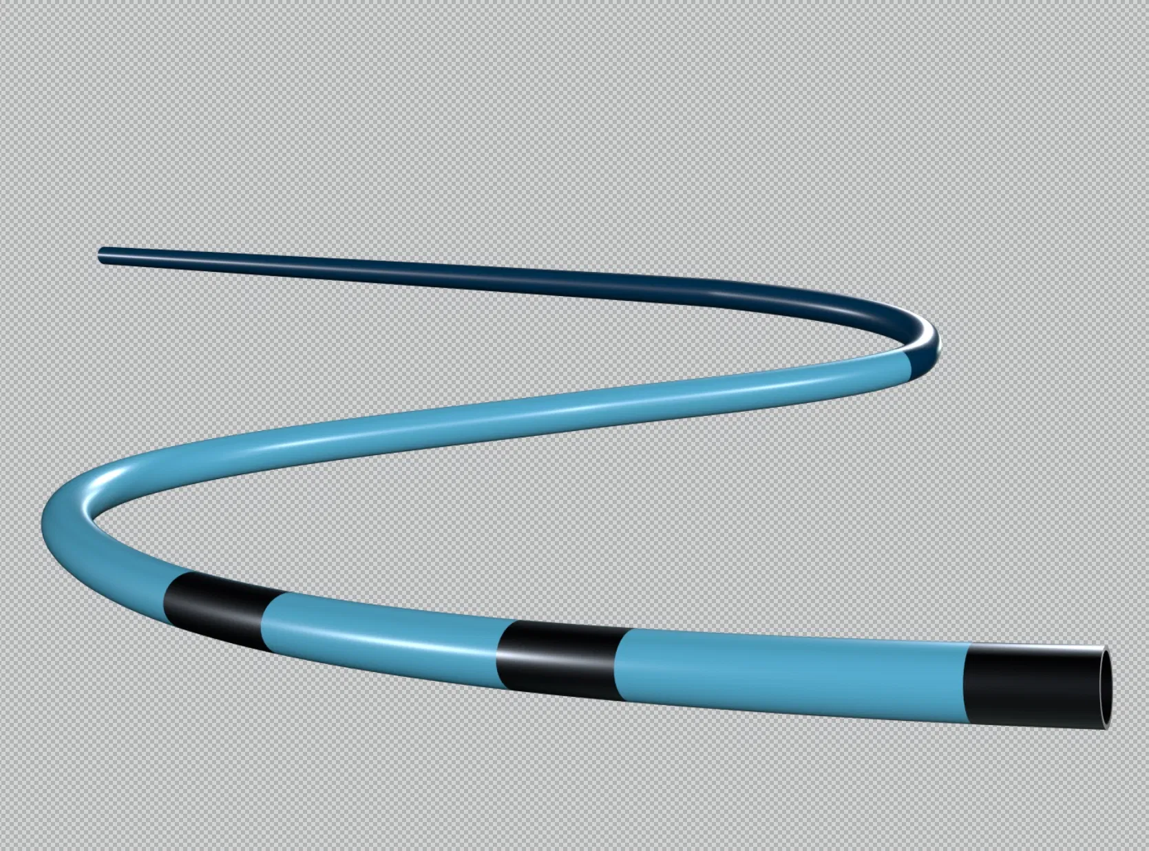 Catéter de soporte desechable certificado CE para cardiología intervencionista, catéter de guía de soporte para intervención periférica y coronaria