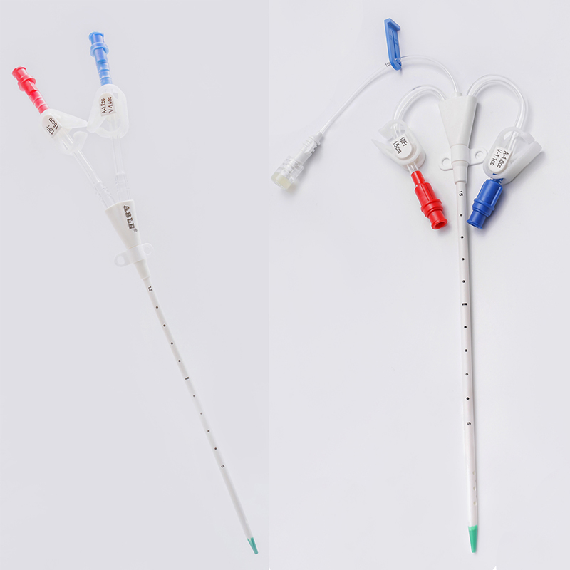 Conjunto de catéteres de hemodiálisis desechables de TPU personalizados para adultos de China