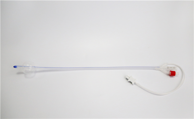 Catéter de Foley de silicona estéril con sensor de temperatura biocompatible