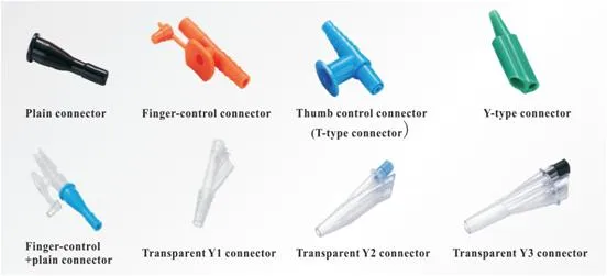 Catéter de succión de tubo de PVC con rayos X o sin ellos está disponible