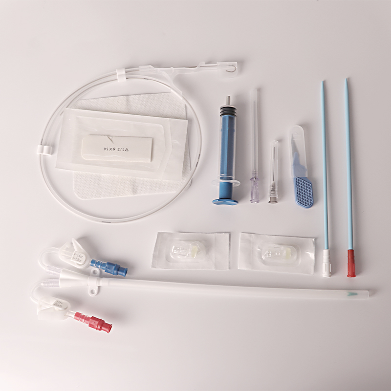 Conjunto Pediátrico Factory Heart Hemo Sangre Curvado Fabricante Catéter de Hemodiálisis Precio