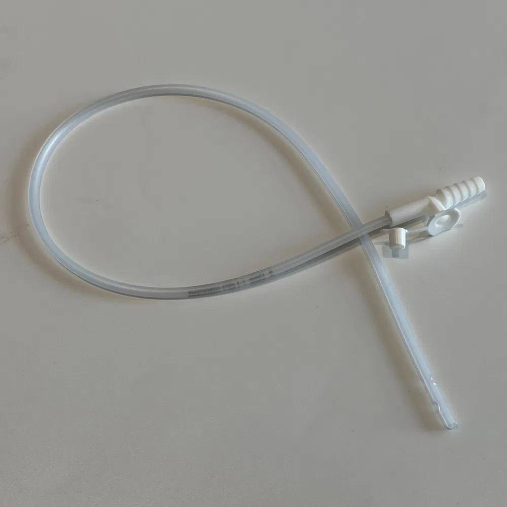 Catéter de succión de silicona de grado médico de un solo uso con diseño ultra suave y flexible
