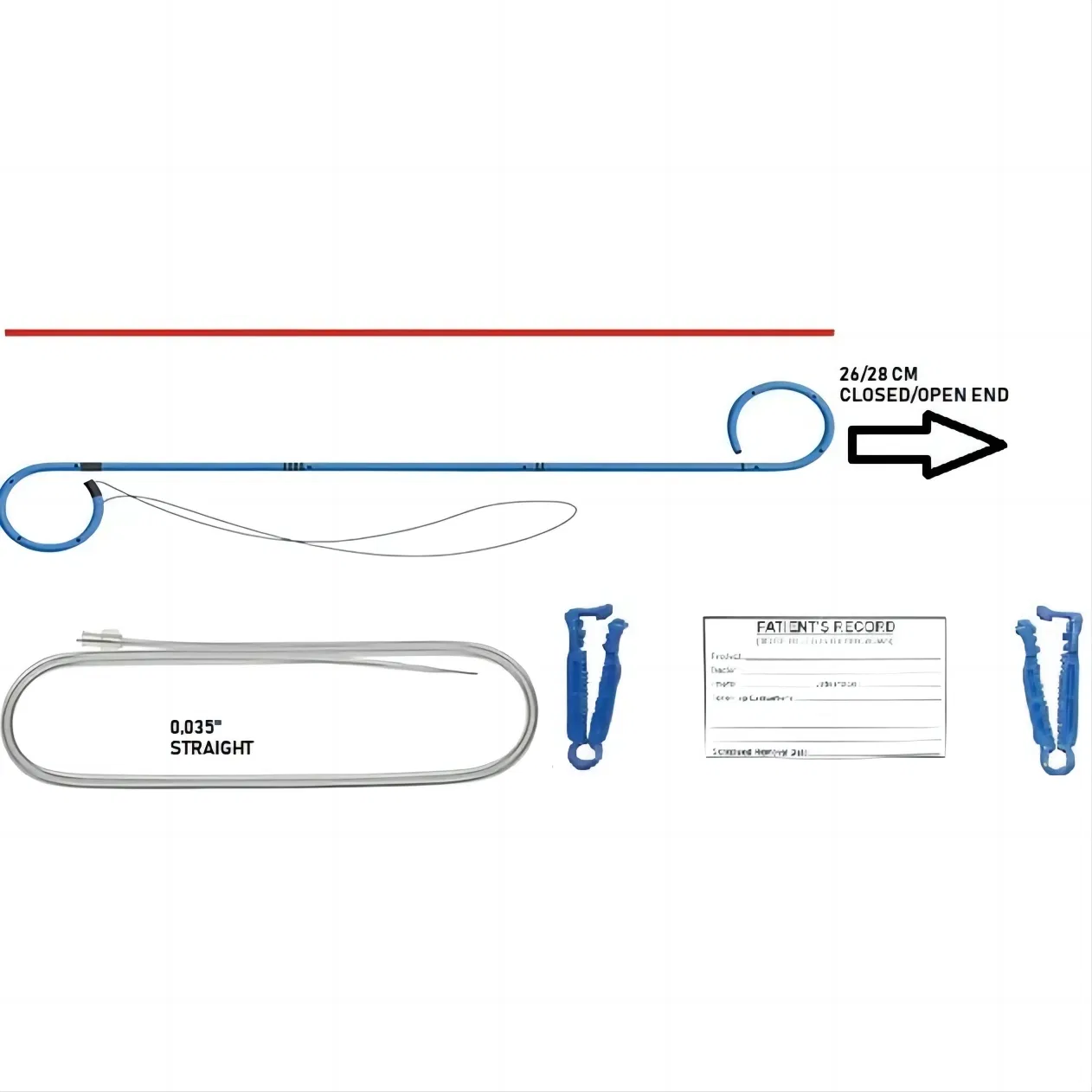 Doble J Ureteral Stent para Aplicaciones Urológicas
