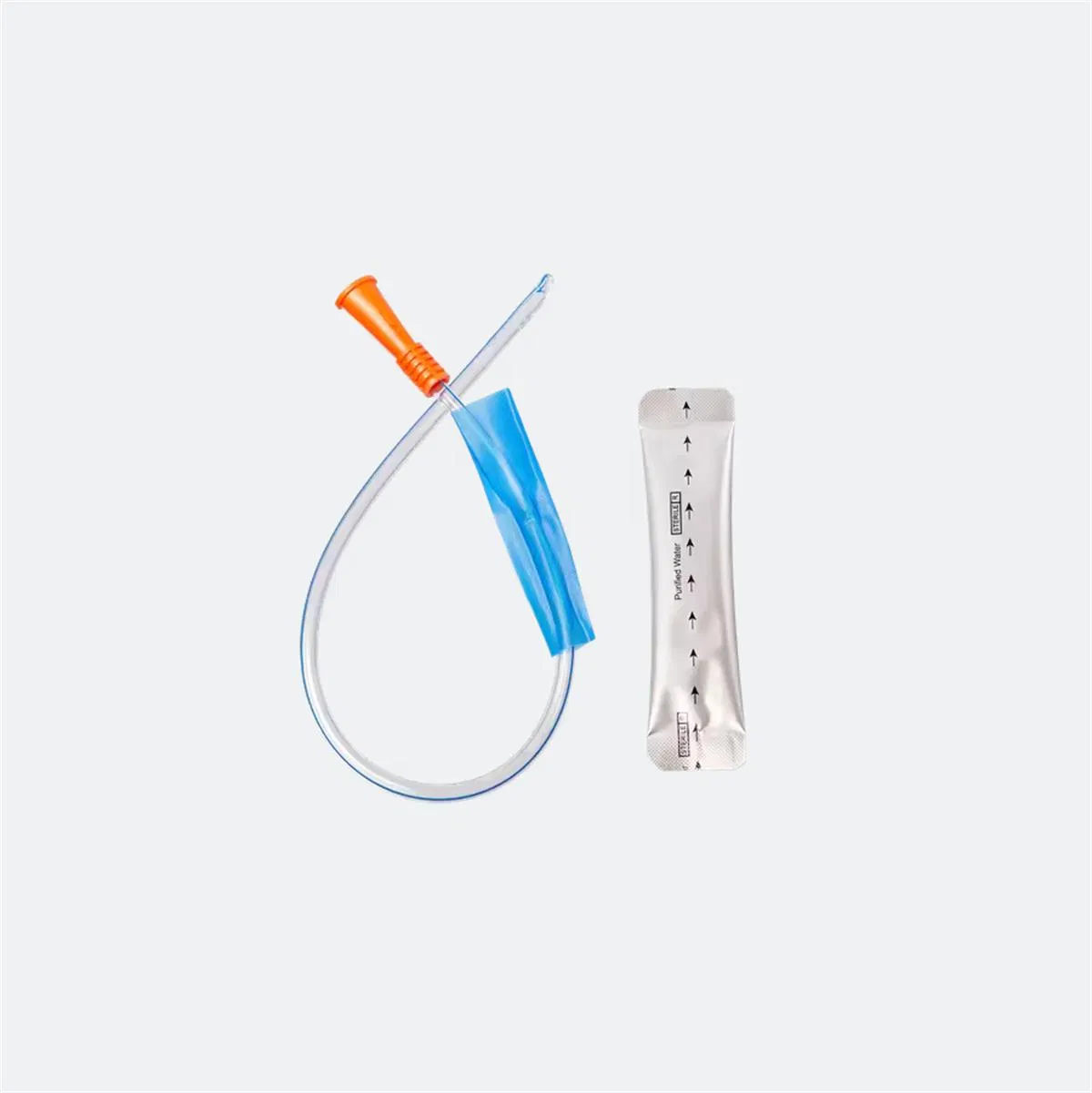 Catéter intermitente hidrofílico desechable de alta calidad recubierto de PVC Bm®