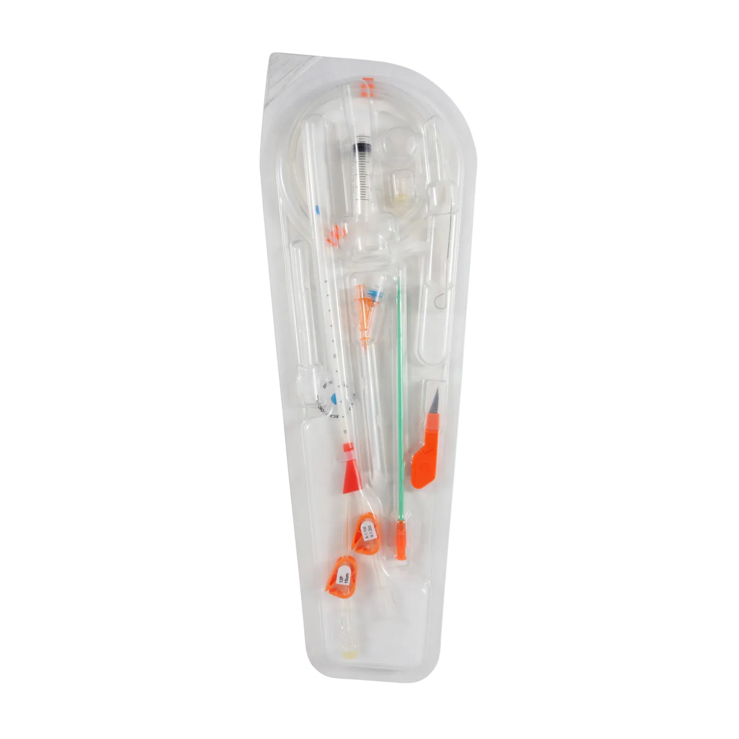 Fabricante chino productos desechables catéter de hemodiálisis de un solo, doble y triple lumen con buena calidad