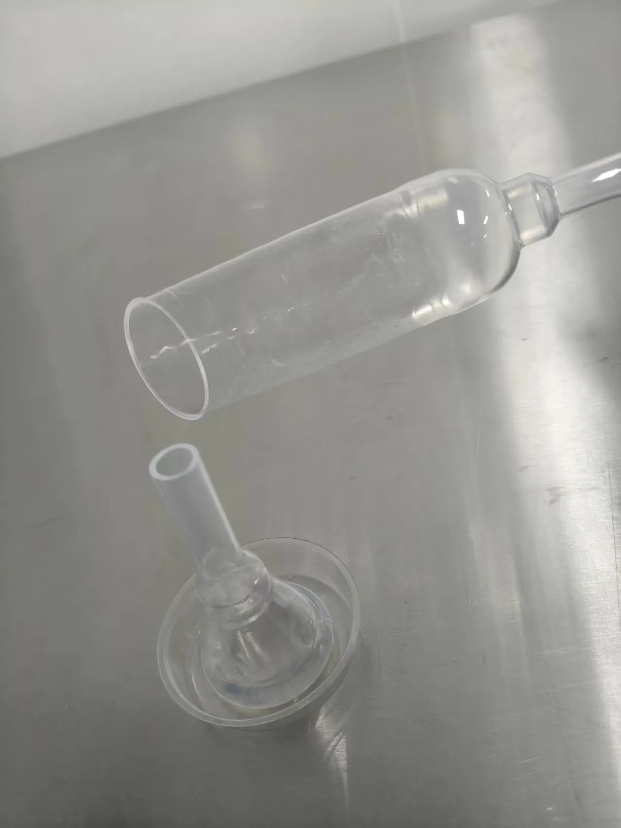 Catéter Urinario Externo Desechable para Incontinencia Urinaria en Hombres 100% Catéter Externo de Silicona tipo Condón