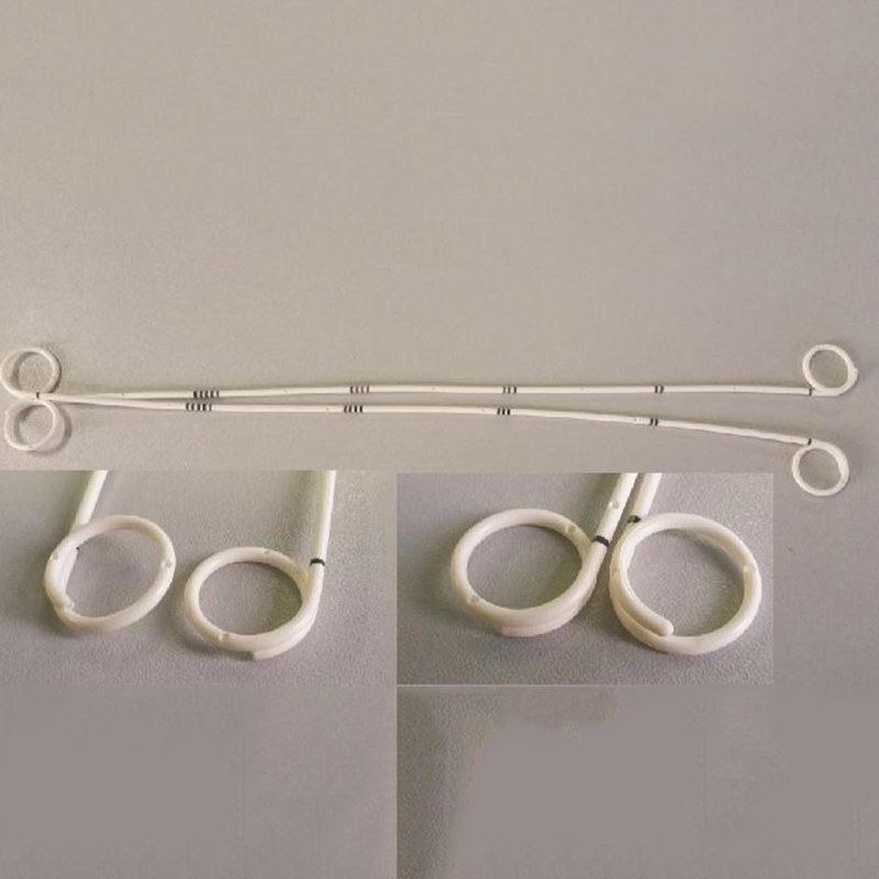 Catéter desechable tipo J pigtail, catéter de drenaje tipo IUD simple o doble, stent ureteral suave, anti-envejecimiento
