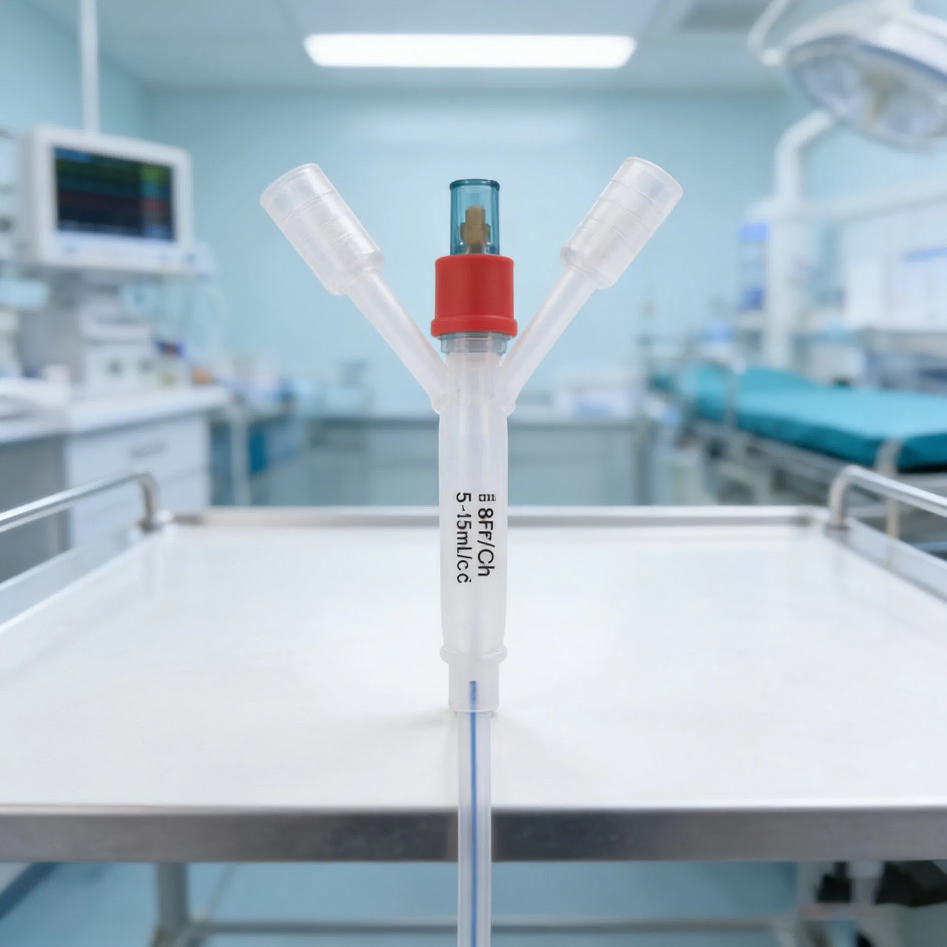 Catéter de Foley de grado hospitalario, catéter uretral estéril y confiable 3 vía catéter de Foley para drenaje urinario