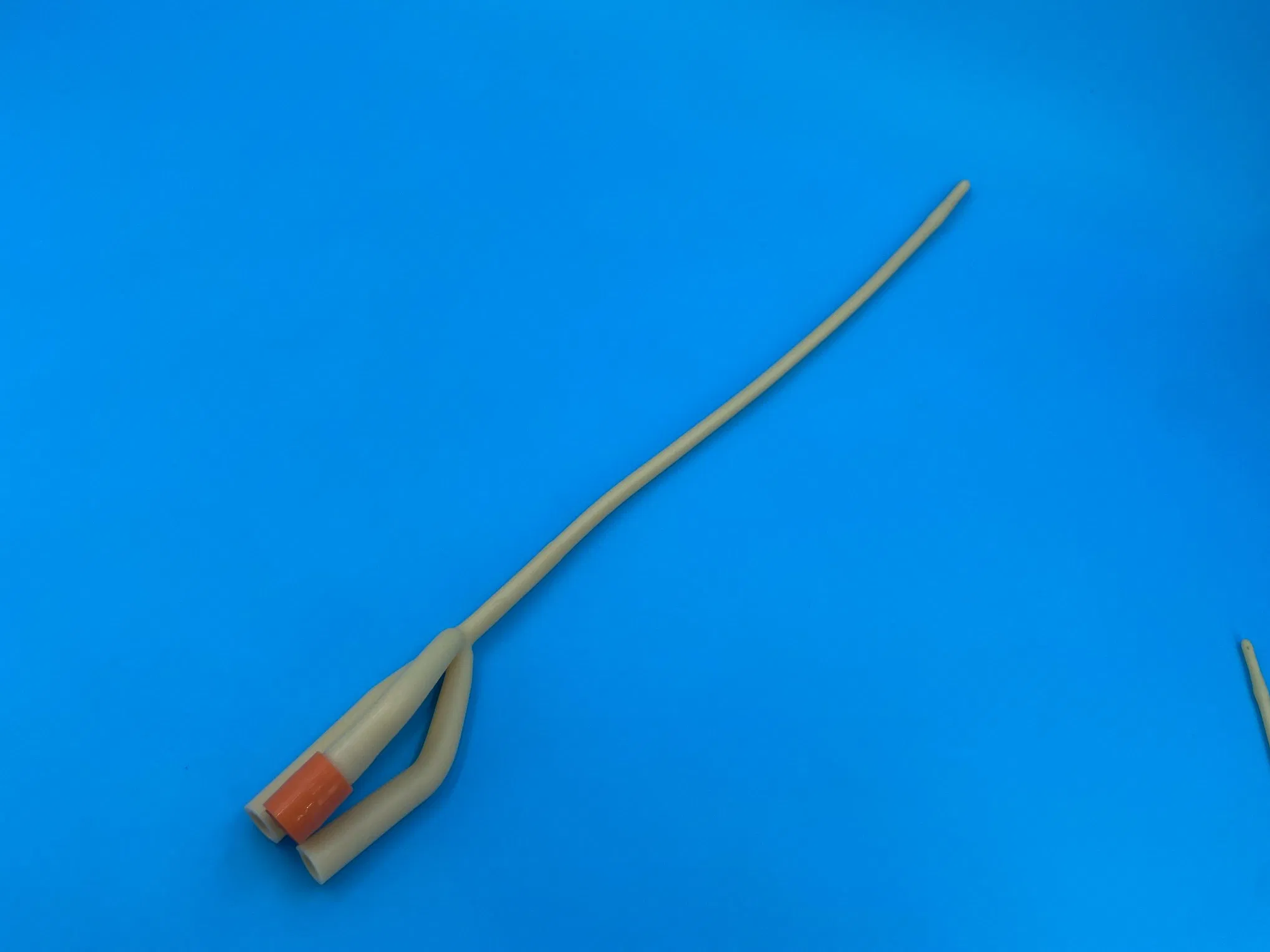 Catéter de látex médico Foley para drenaje urinario 2/3 vías para adultos y pediátricos con certificado CE ISO Fr06-30