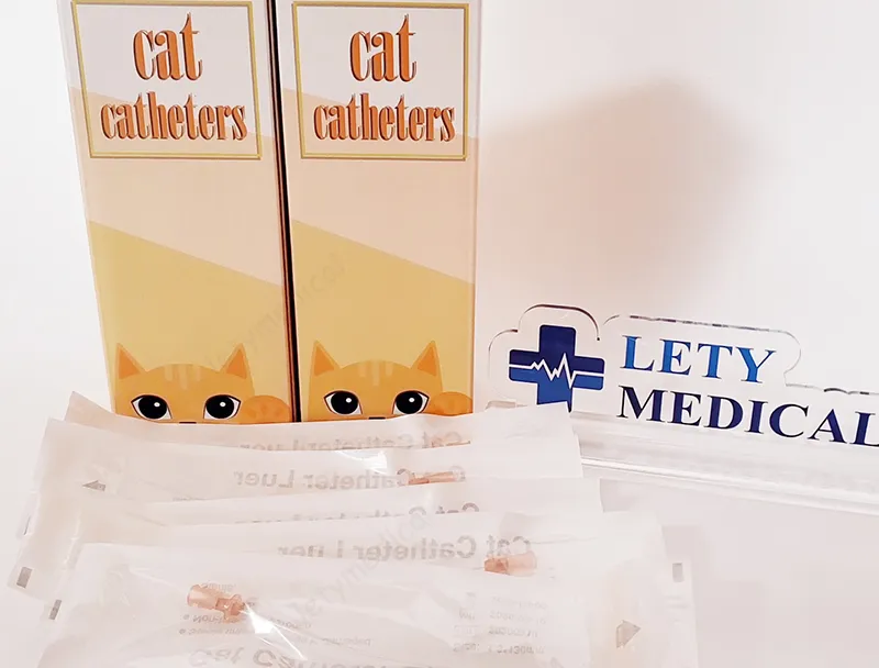 Catéter veterinario