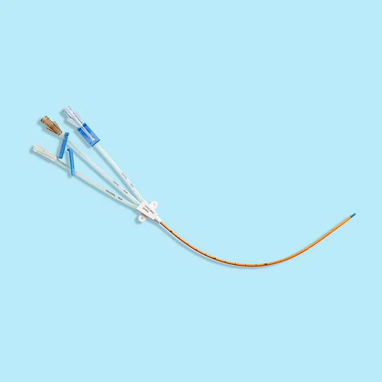 Catéter venoso central médico desechable solo catéter