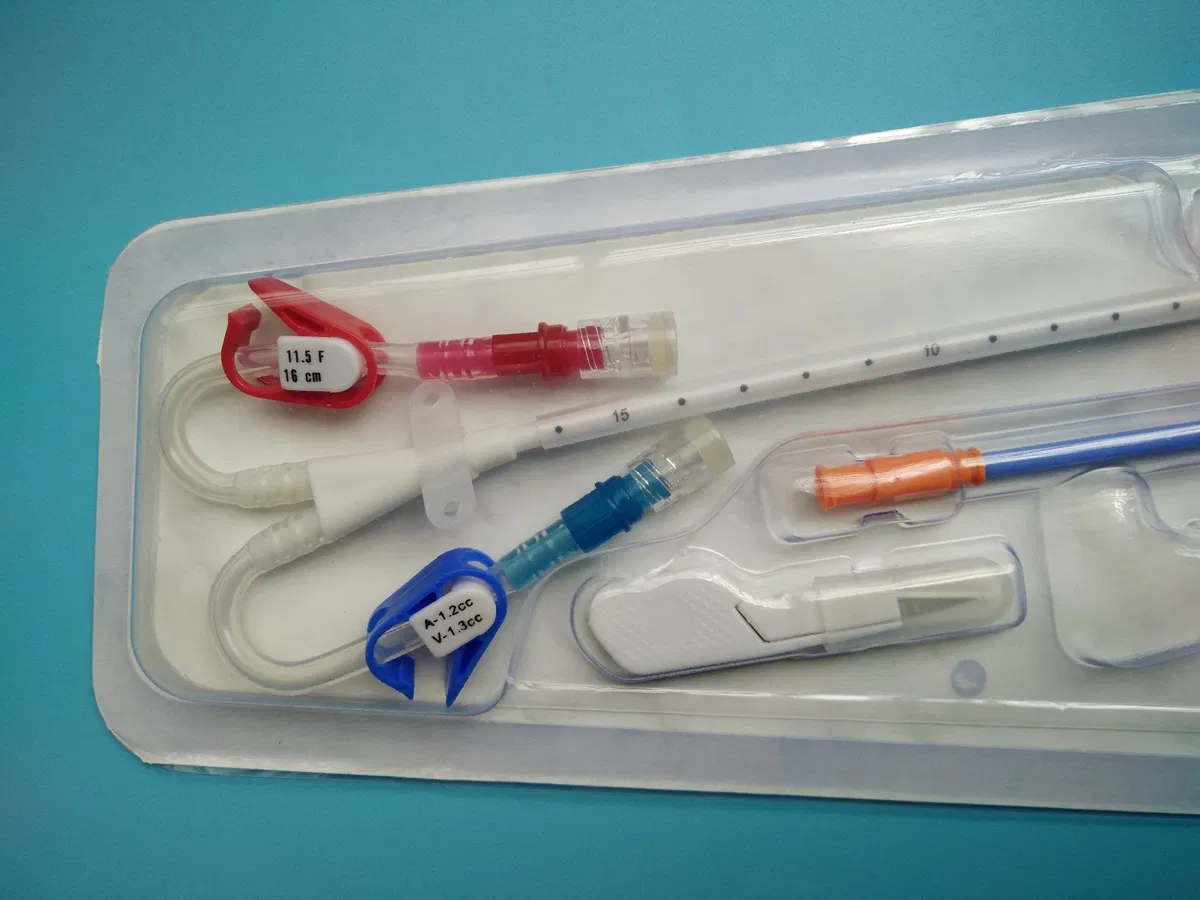 Kits de Cateterización para Hemodiálisis, Set de Dilatadores de Catéter para Hemodiálisis, Tubo de Hemodiafiltración, Hemodiálisis, Tubos de Sangre, Tubos de Recolección de Sangre