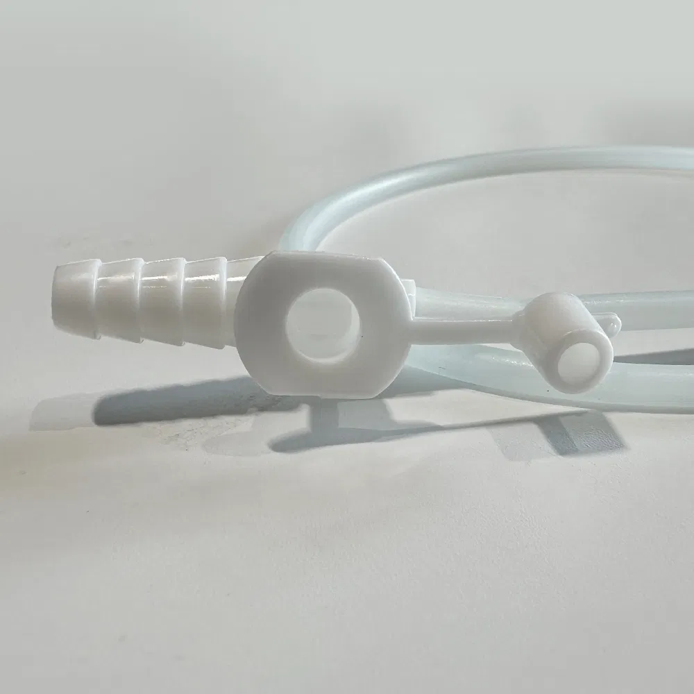 Catéter de succión de silicona de grado médico de un solo uso con diseño ultra suave y flexible