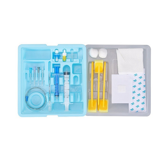 Paquete de Compuesto Médico como-E Kit de Anestesia Epidural, Set de Punción de Uso Único Unidad de Anestesia Local con Catéter