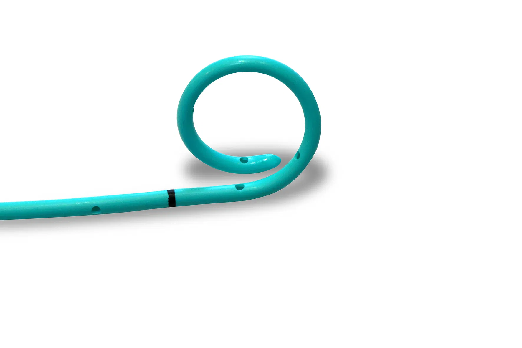 Catéter Pigtail desechable fabricado en China, estent ureteral anti incrustación, dispositivo clínico desechable personalizado