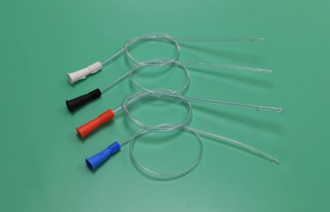 Catéter intermitente desechable hidrofílico recubierto de PVC y TPU
