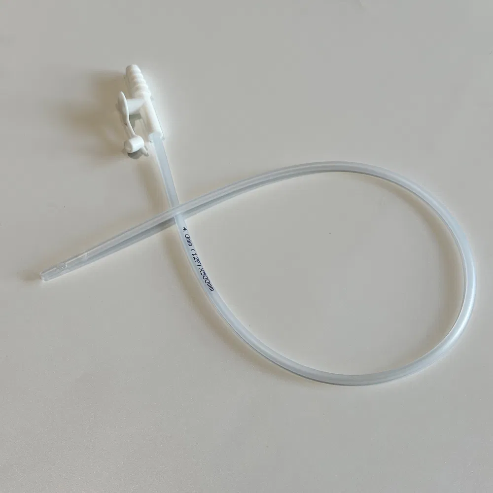 Catéter de succión de silicona de grado médico de un solo uso con diseño ultra suave y flexible