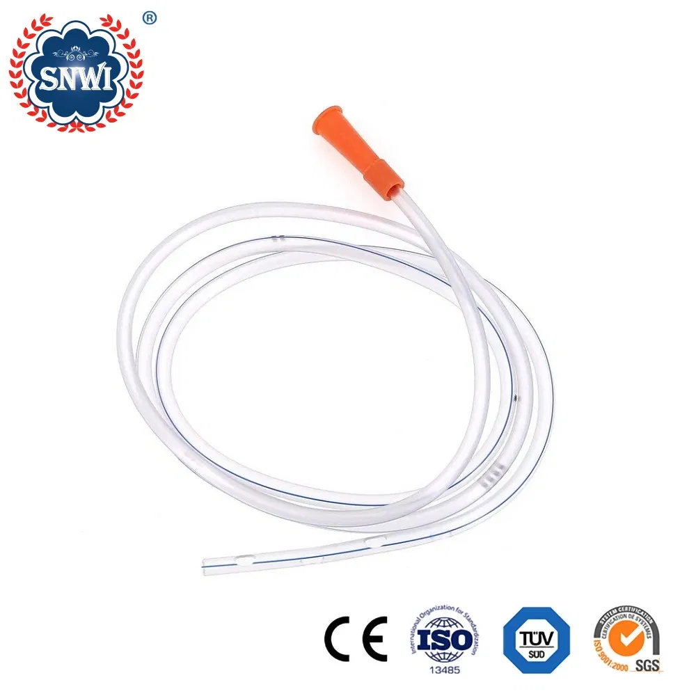 Venta directa de fábrica de catéter de alimentación gástrica desechable de PVC médico tubo de Ryle