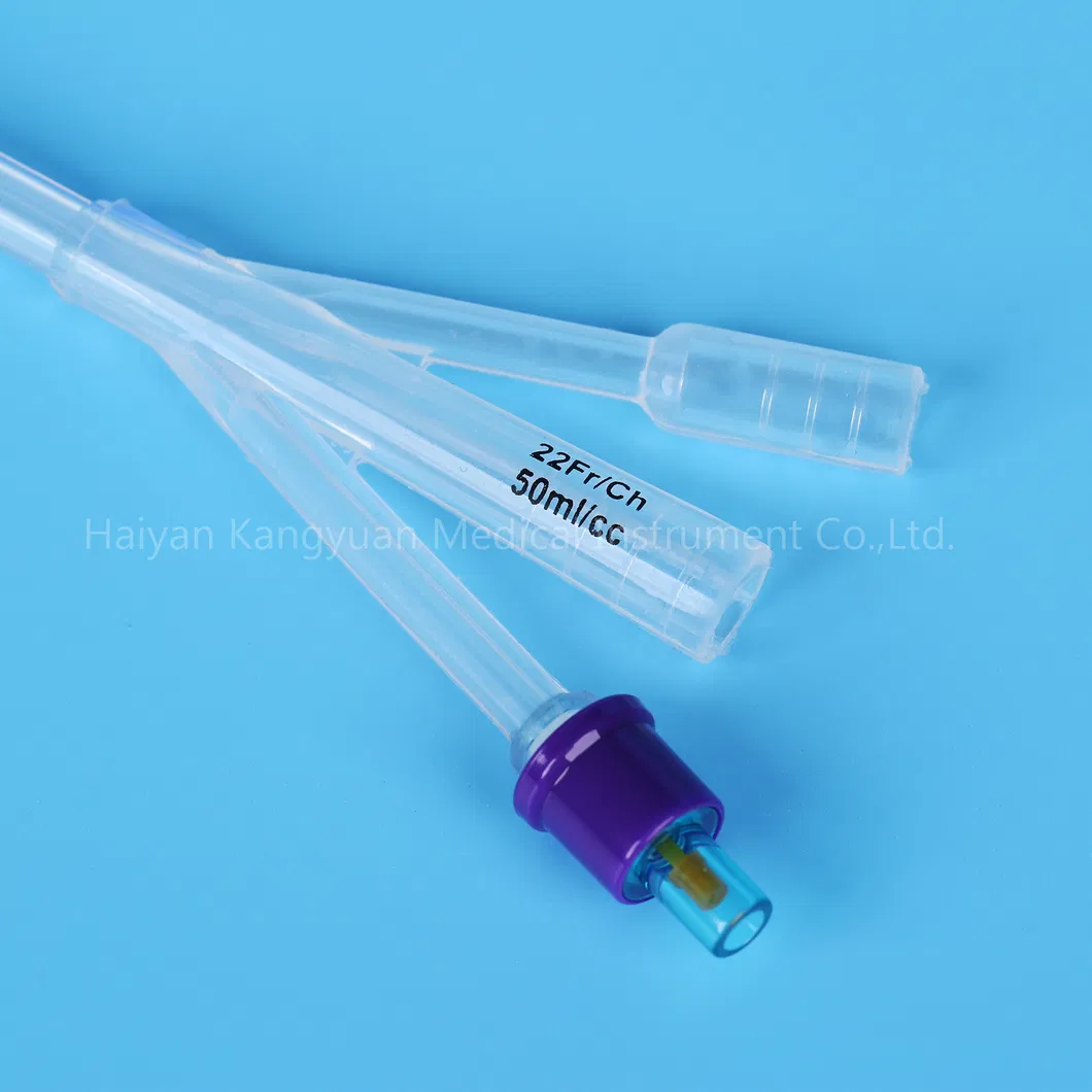Catéter de Foley de silicona desechable 3 estándar al por mayor