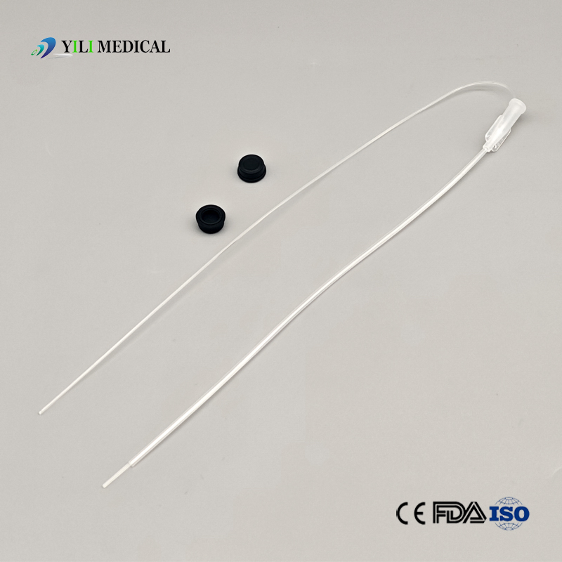 Fabricante médico Yili OEM Precio barato Catéter venoso subclavio desechable de PE con guía