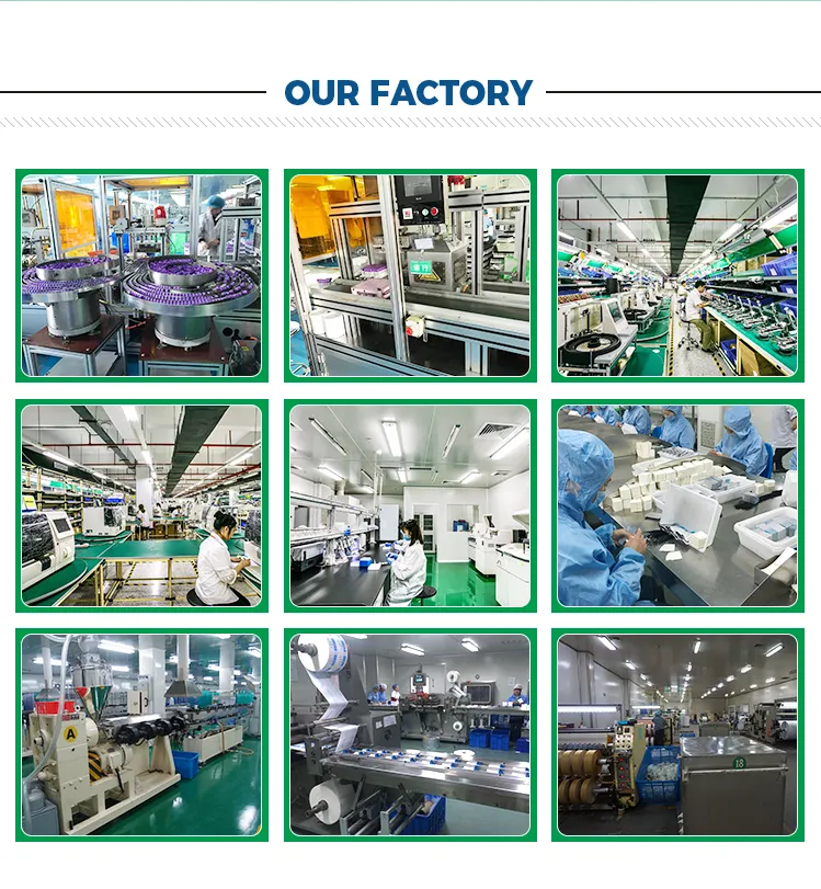Nuestra fábrica de producción de catéteres