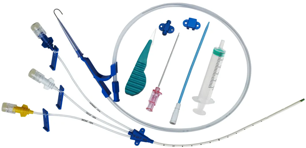 Kit de CVC hospitalario Catéter venoso central