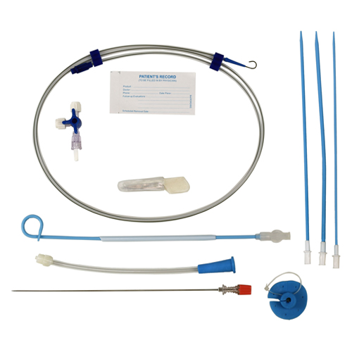 Catéter de drenaje urológico desechable médico, set de catéter de drenaje biliar hidrofílico Pigital