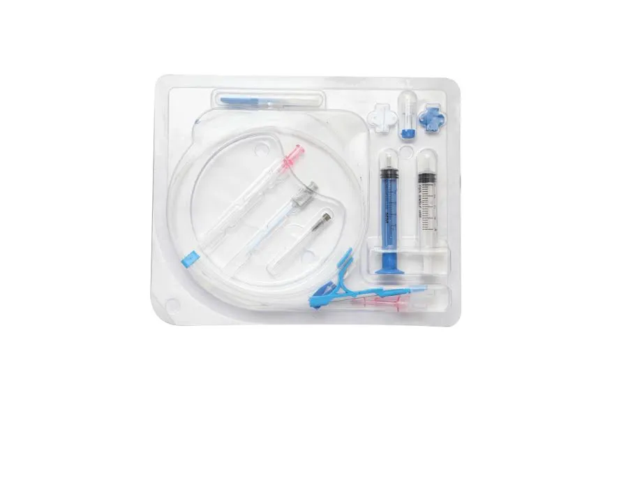 Catéter venoso central de inserción periférica simple, doble y triple