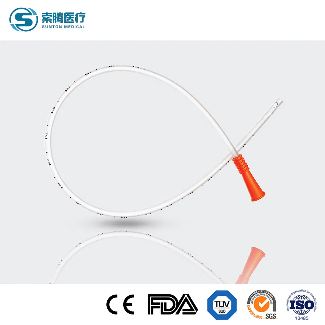 Catéter de succión de flema estéril de vacío, China, con marcas graduadas redondas, fabricación de catéter de succión ODM OEM, catéter de succión quirúrgica personalizado