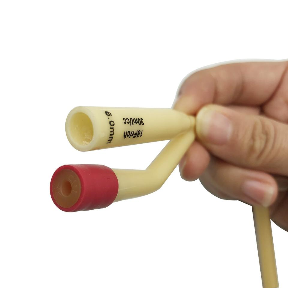 Catéter de globo de látex Foley desechable 2 o 3 de tres vías al por mayor