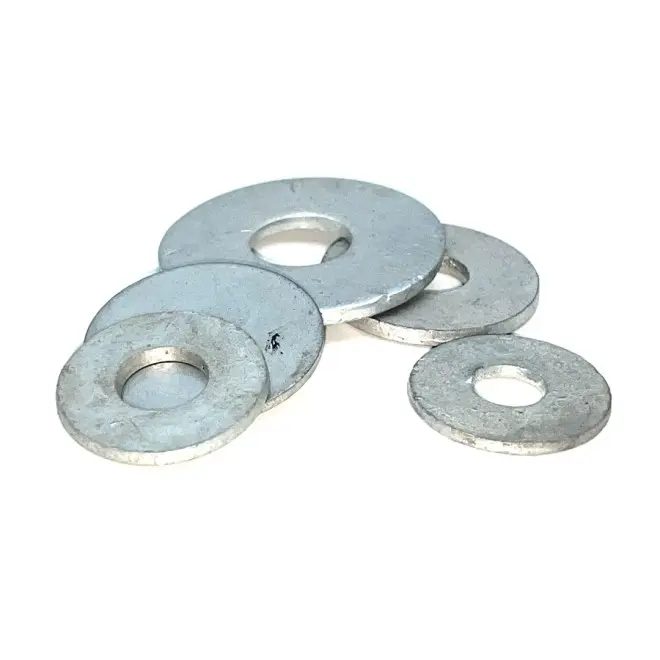 Stainless steel flat washers for bolted connections