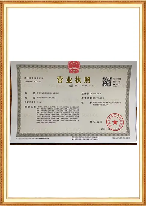 Youlong Fastener certificate 4