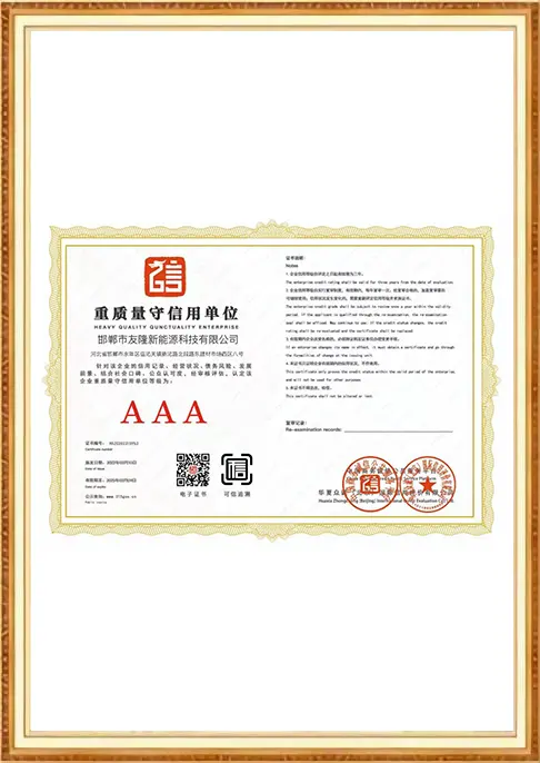 Youlong Fastener certificate 7