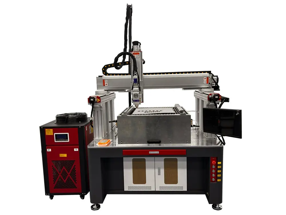 Fiber laser cutting machine for sheet metal