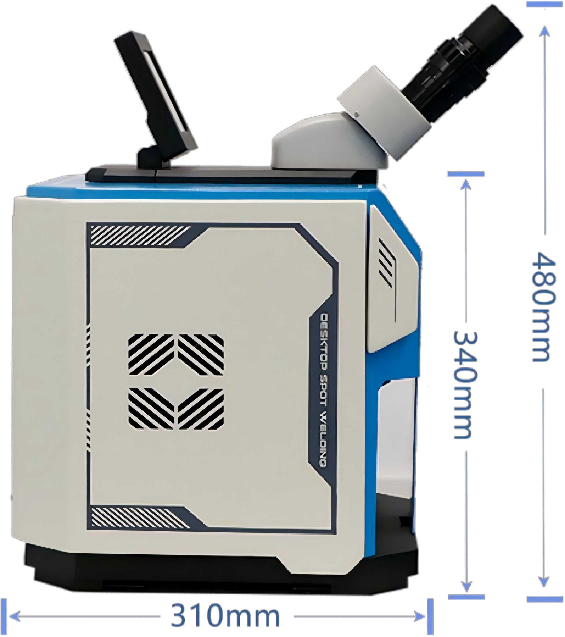 New 60W Mini Desktop Jewelry Laser Welder | Portable Pulse Laser Welding Machine THK Mitsubishi for Jewelry Making Repair