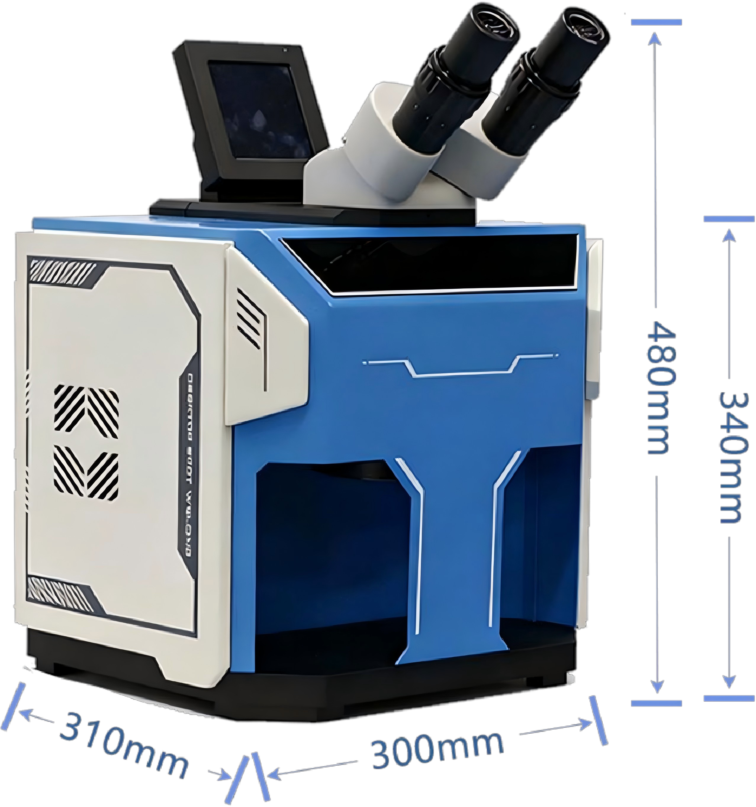 New 60W Mini Desktop Jewelry Laser Welder | Portable Pulse Laser Welding Machine THK Mitsubishi for Jewelry Making Repair